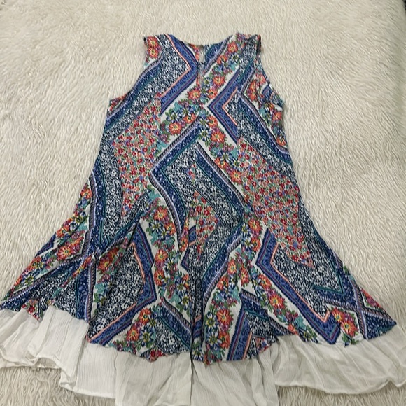 Alterd state blue floral flowing summer dress size small - Picture 6 of 6